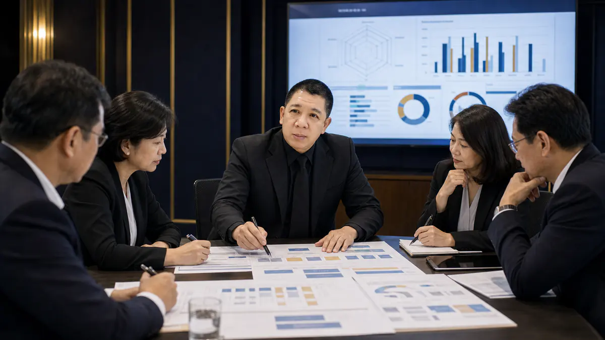 ผู้บริหารภาครัฐไทยกำลังพิจารณา scorecard และ roadmap การพัฒนาองค์กร